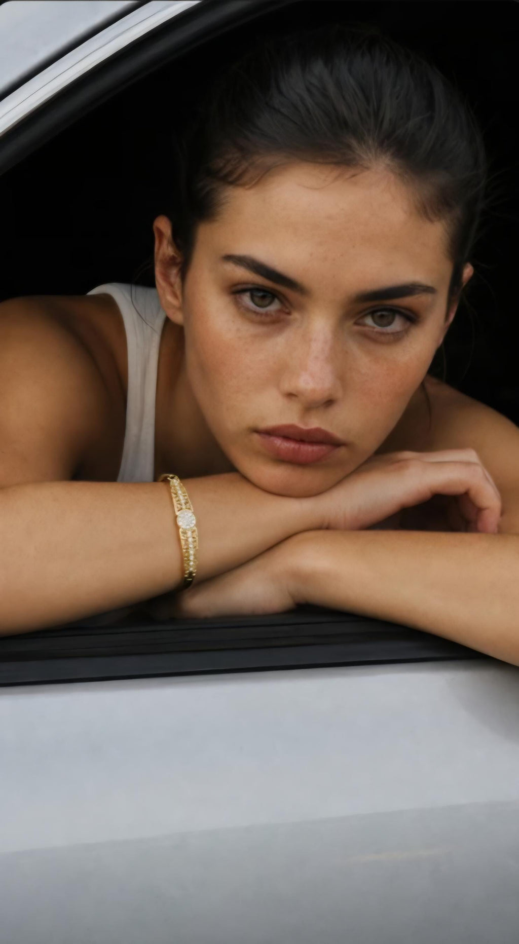 Gold Color Arabic Crystal Bangle Bracelet Set – Dubai Moroccan Bridal Jewelry