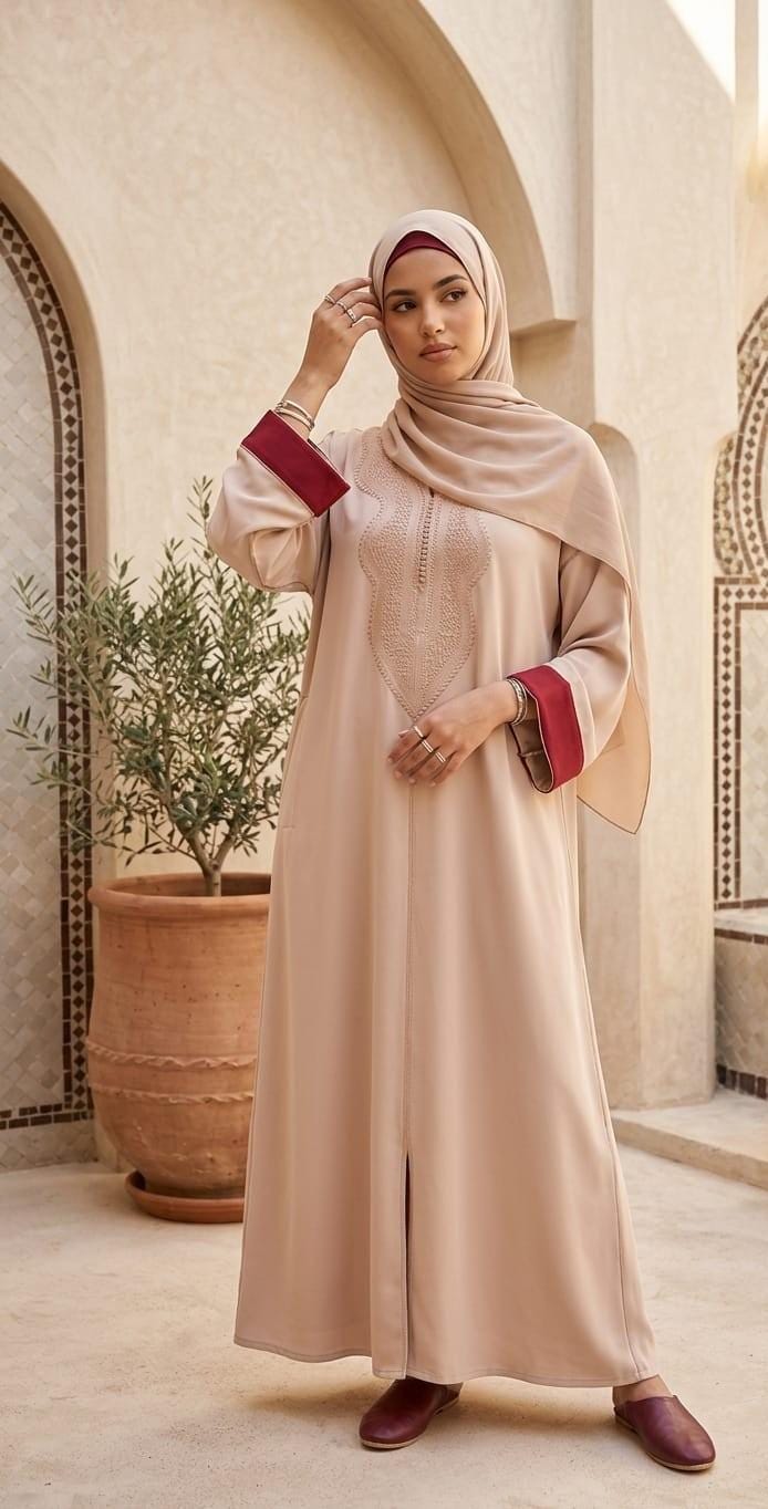 Effortless Elegance - The Heritage Embroidered Kaftan Collection